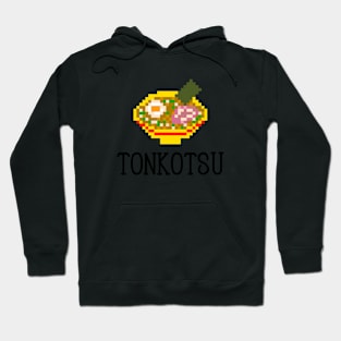 TONKOTSU×Ramen pixel art Hoodie